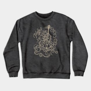 Tangled Up In Bluegrass (tan) Crewneck Sweatshirt